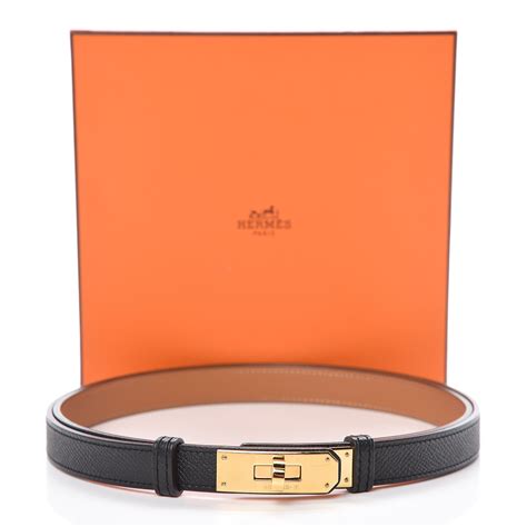 hermes belt kelly black